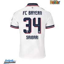 Bayern Munich Ismael Saibari #34 Bortedrakt 2026-27 Kortermet
